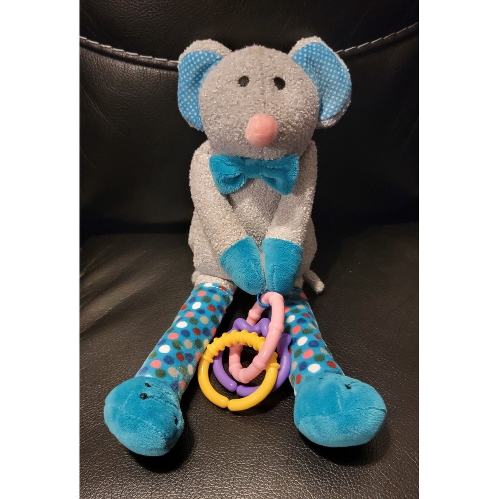 Scentsy Buddy Sidekick Murphy Mouse Scented Plush 12"  Crinkle Baby Toy Sensory